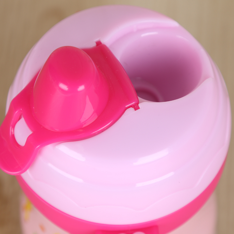 Creative Children's Sippy Cup Thermos Cup Stainless Steel Cup Dual-Purpose Cup Specification drawing