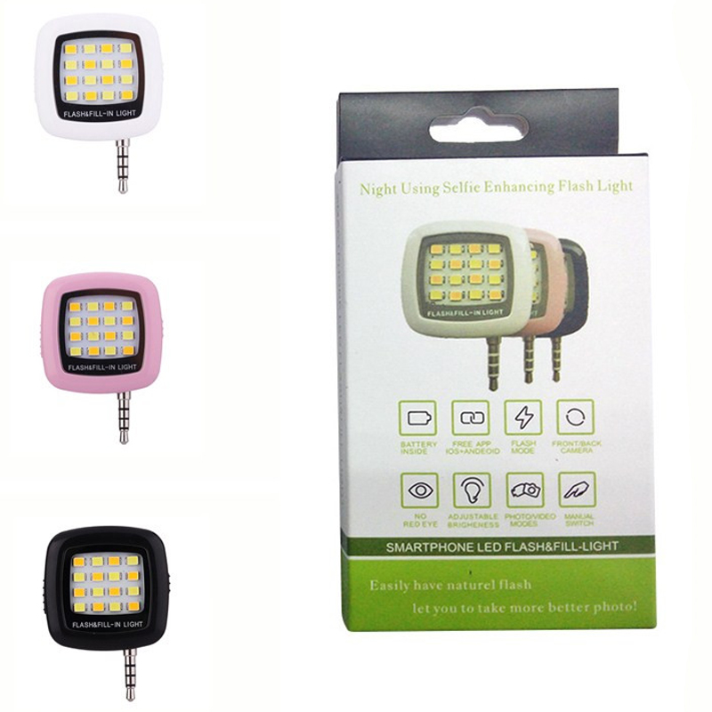 Mobile phone 16 LED flash self-timer camera light recharge lamp charging
