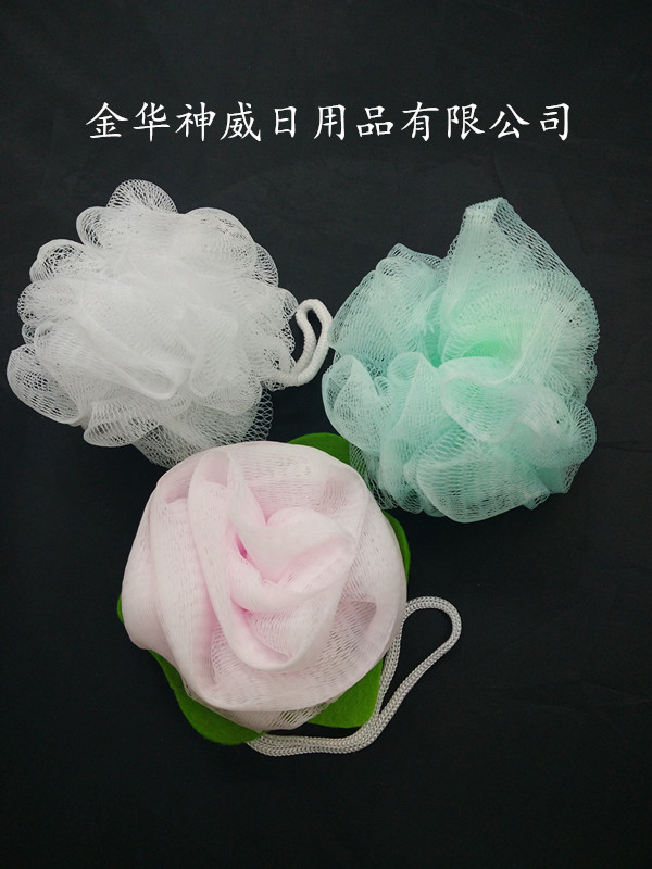 厂家直销浴花3PC套装PVC桶装产品图