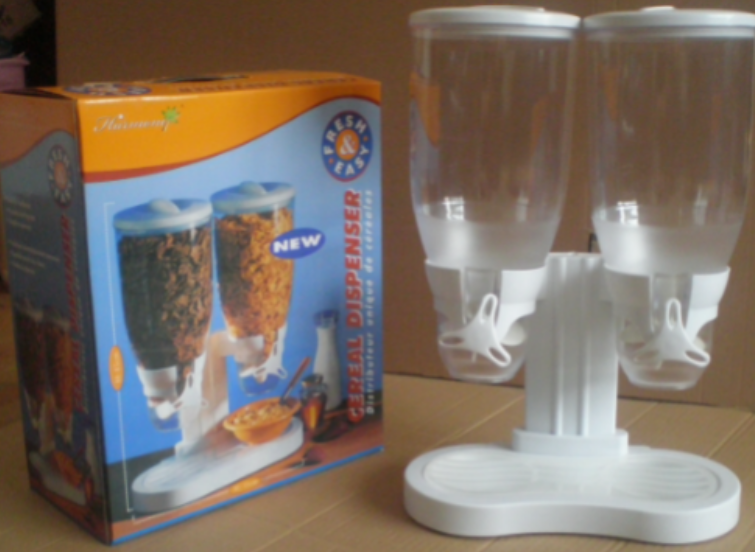 Cereal machine, food and miscellaneous grain storage tank, single cylinder, double cylinder, triple cylinder cereal machine, grain distributor details Picture