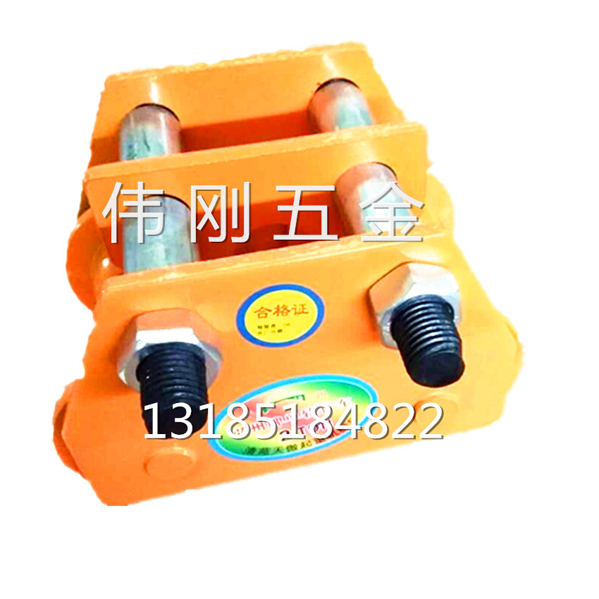 2-ton hand push hoist trolley, square trolley, lifting hoist trolley details Picture
