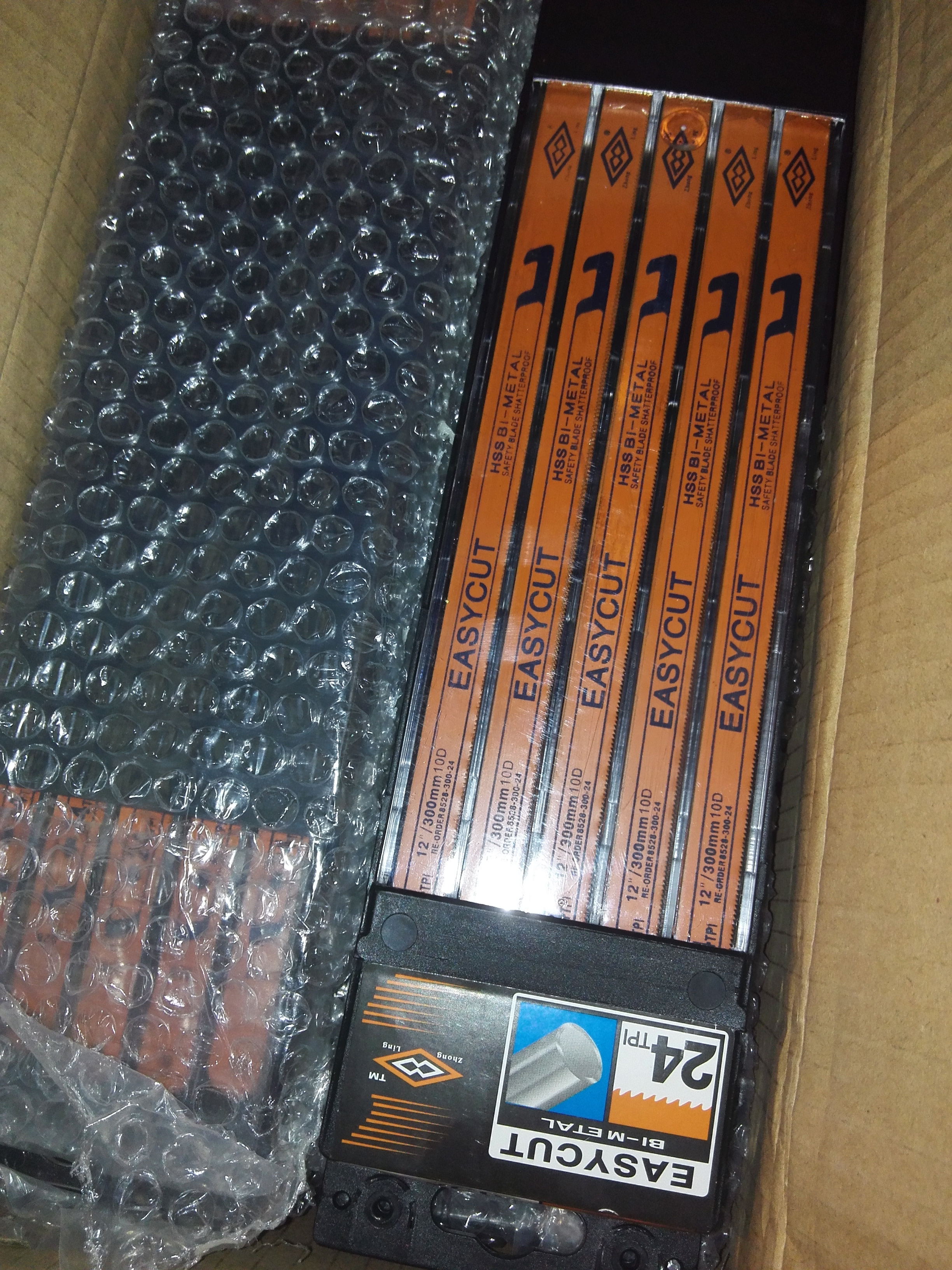Hacksaw blades, saw blades, woodworking band saw blades