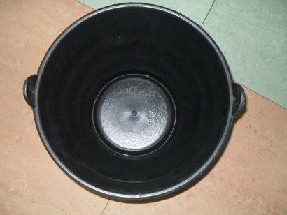 建筑专用灰桶汽车压不破加厚加深牛头牌牛筋黑泥桶