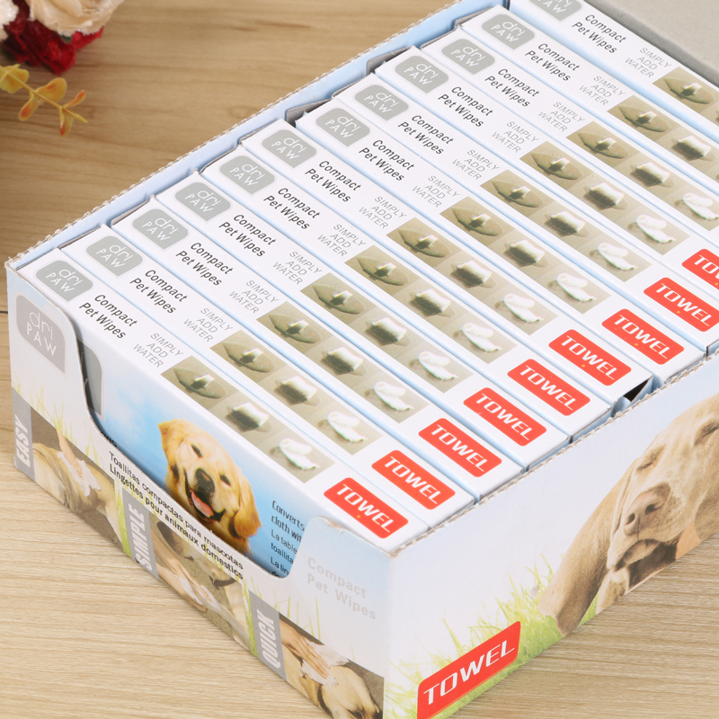 居家宠物压缩毛巾一次性毛巾宠物专用毛巾细节图