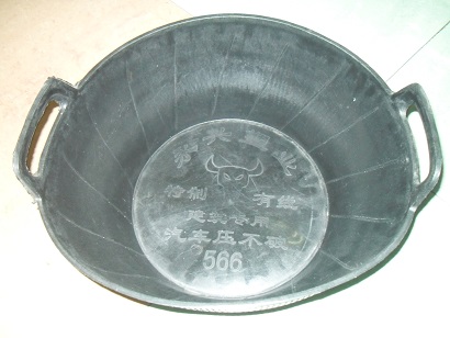 灰盆建筑盆汽车压不破牛头牌黑牛津566泥盆