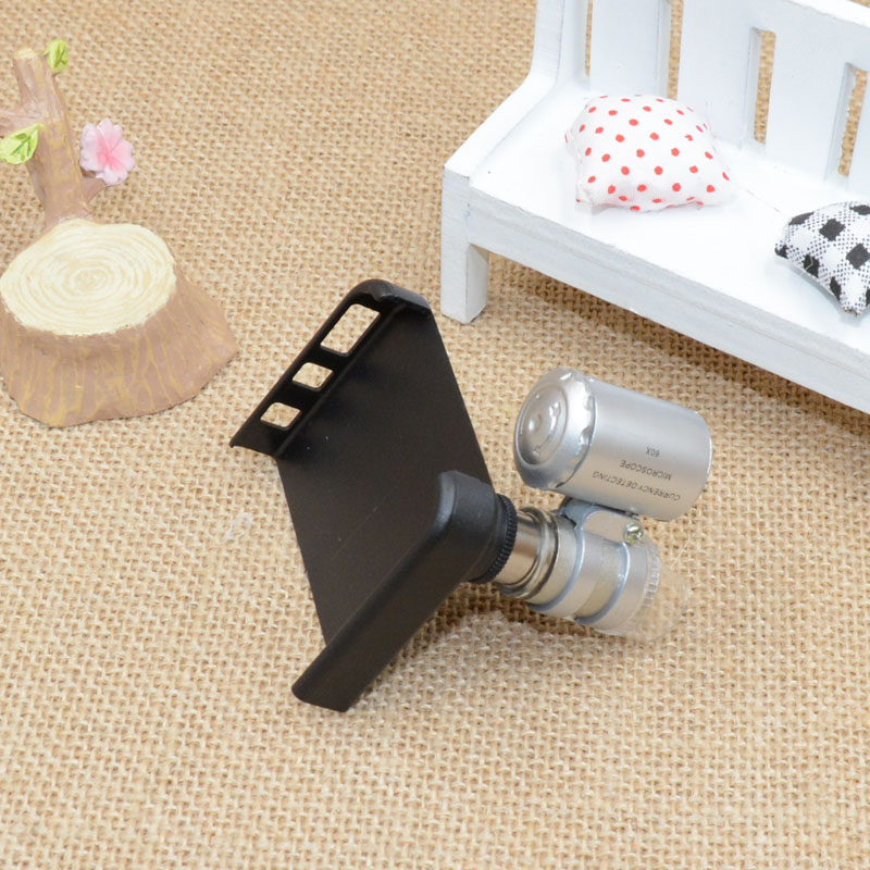 (Jinghui) manufacturers direct sales mobile phone microscope 60x magnifying glass 9882IP2