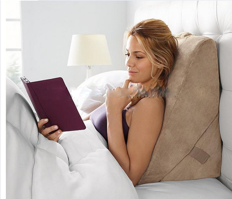 Collapsible pregnant woman lumbar triangle pillow pad