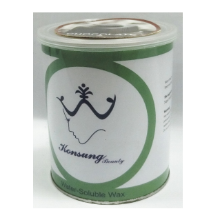 Hair removal wax, water-soluble wax, 1000g can, chocolate flavor