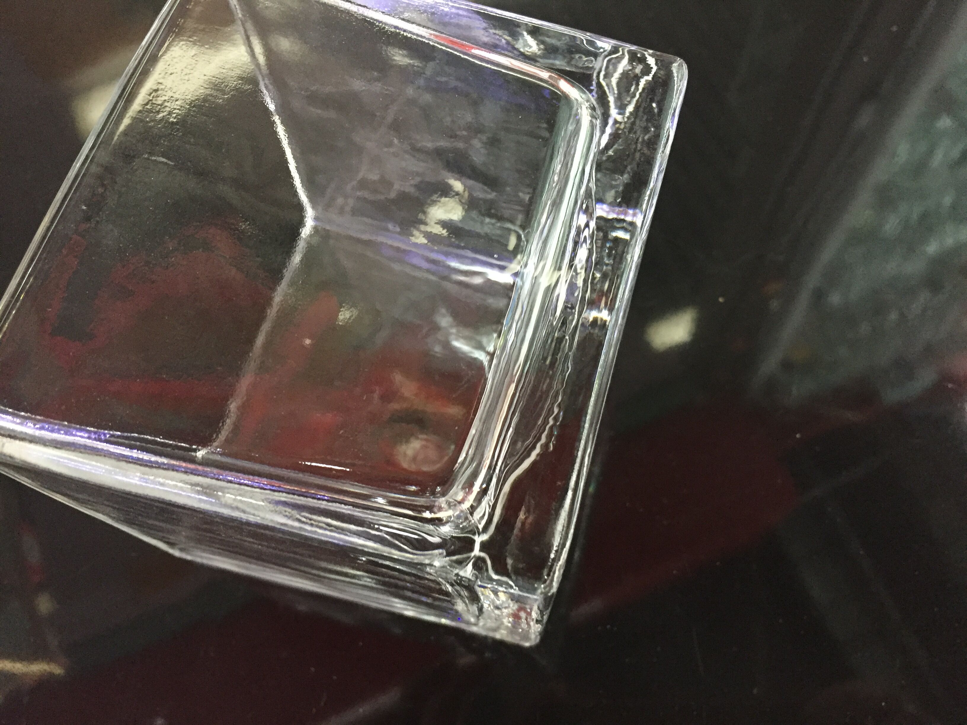 透明玻璃方缸水培植物产品图