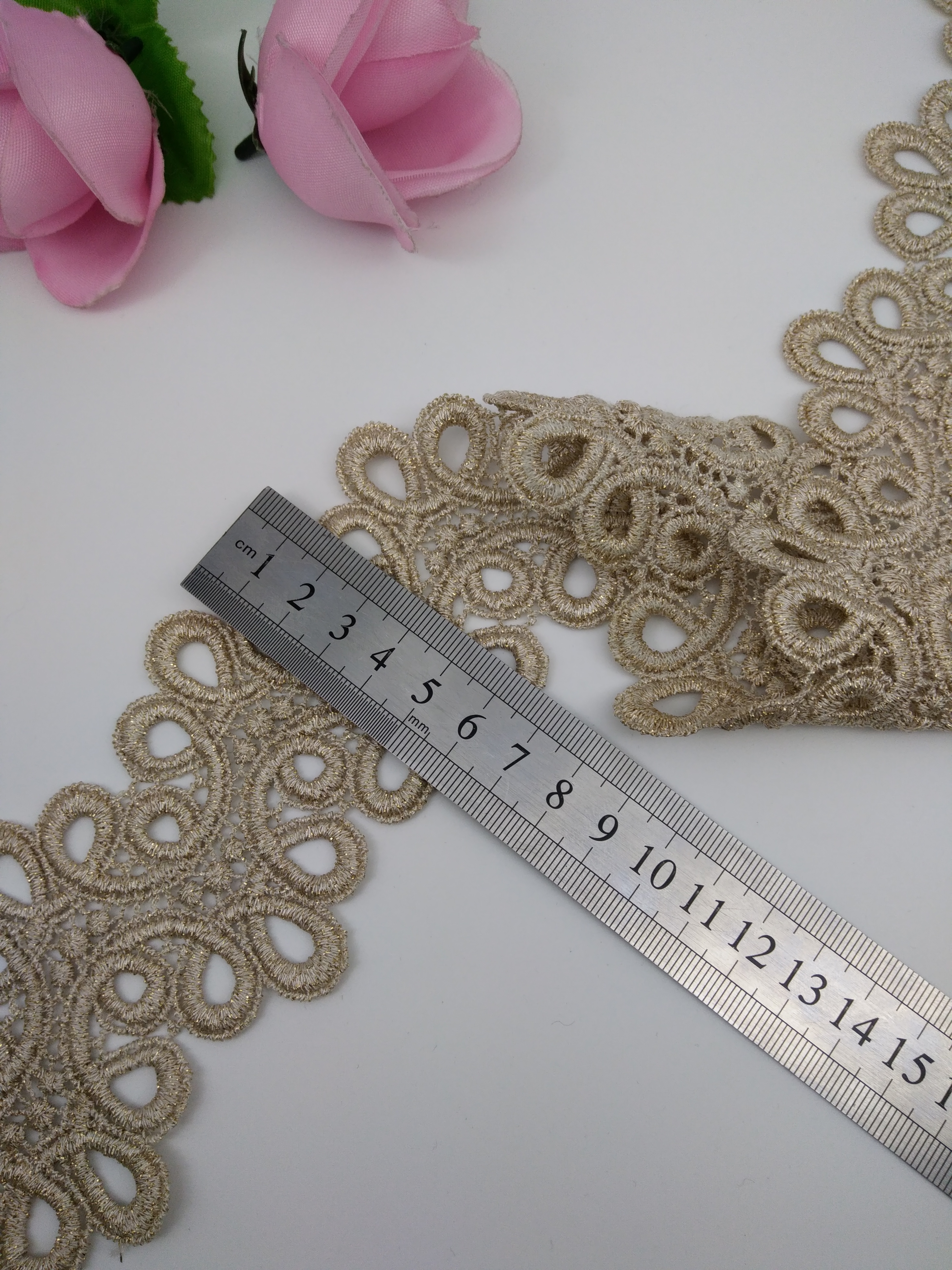Composite line water-soluble lace Application Scenario