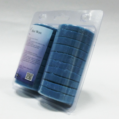 25g hard wax hair removal wax resin wax, blue, 20 pieces per cylinder details Picture
