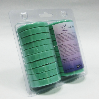 25g hard wax hair removal wax resin wax, green, 20 pieces per cylinder details Picture