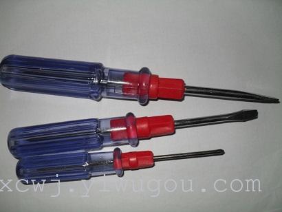 3PC透明柄两用螺丝刀 2寸3寸4寸手动套装细节图