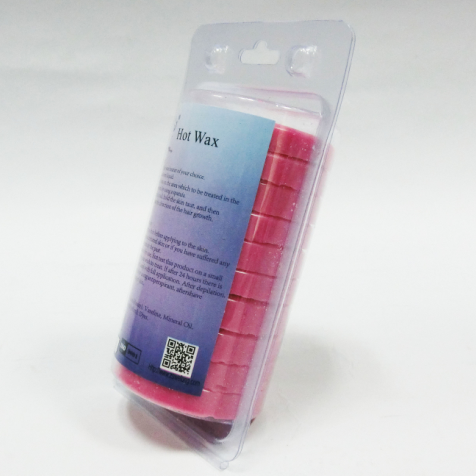 25g hard wax, hair removal wax, resin wax, 10 pieces in pink details Picture