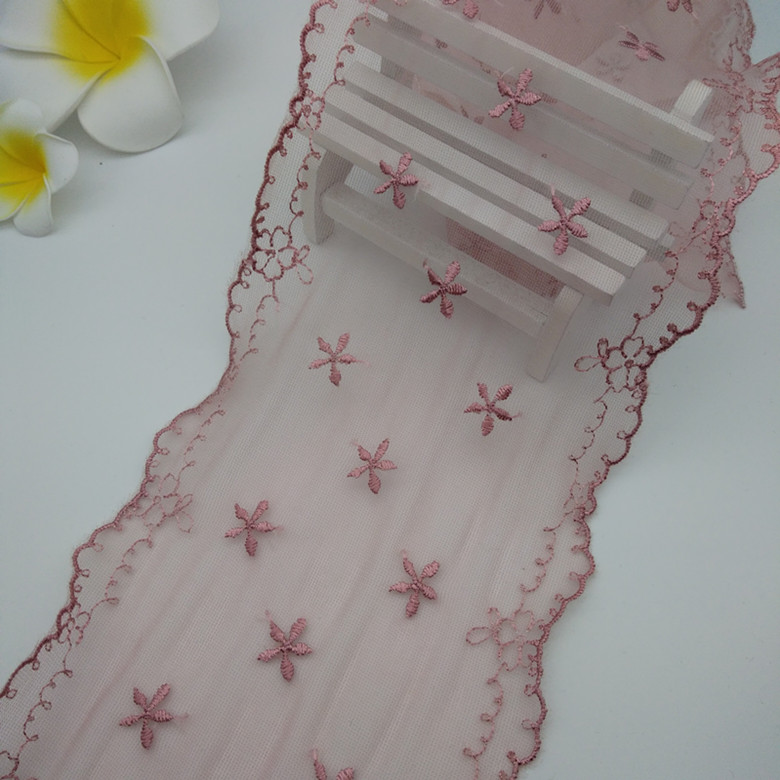 Double-sided embroidered lace Application Scenario