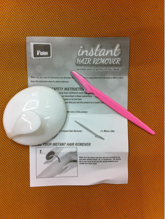 Nina Silk is a new and unique hair remover Specification drawing
