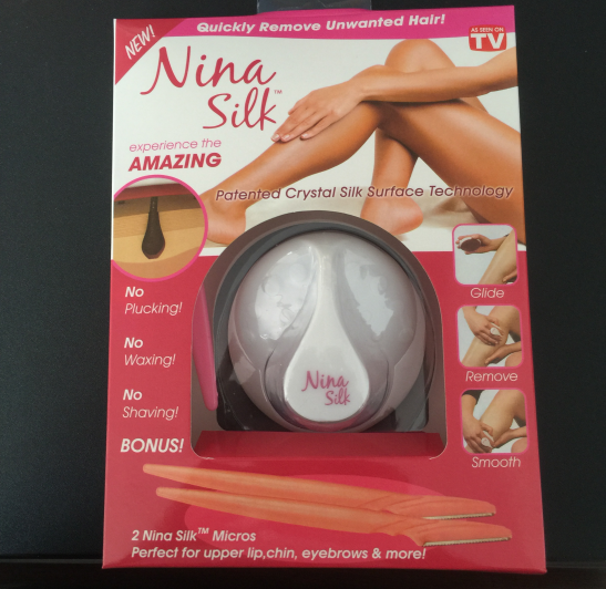 Nina Silk is a new and unique hair remover full figure