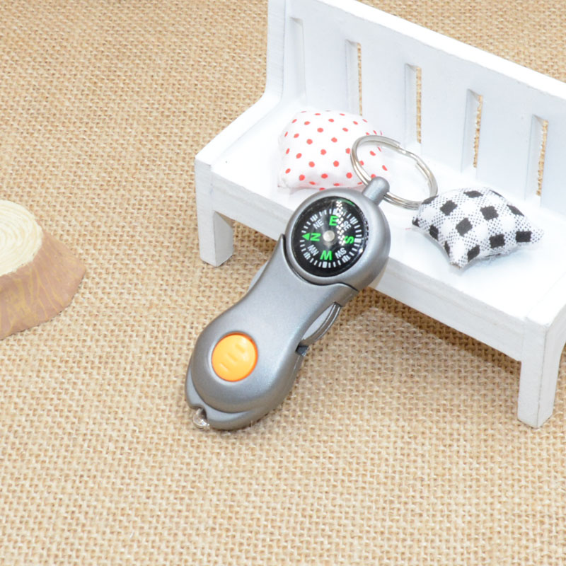 Jinghui Factory directly supplies outdoor camping products H2-1 with LED light compass and compass