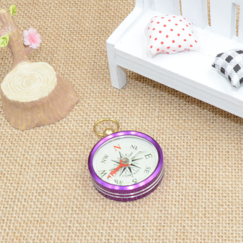 Jinghui Factory directly supplies outdoor identification mini zinc alloy compass for travel and camping J40 Specification image
