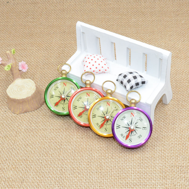 Jinghui Factory directly supplies outdoor identification mini zinc alloy compass for travel and camping J40 details Picture