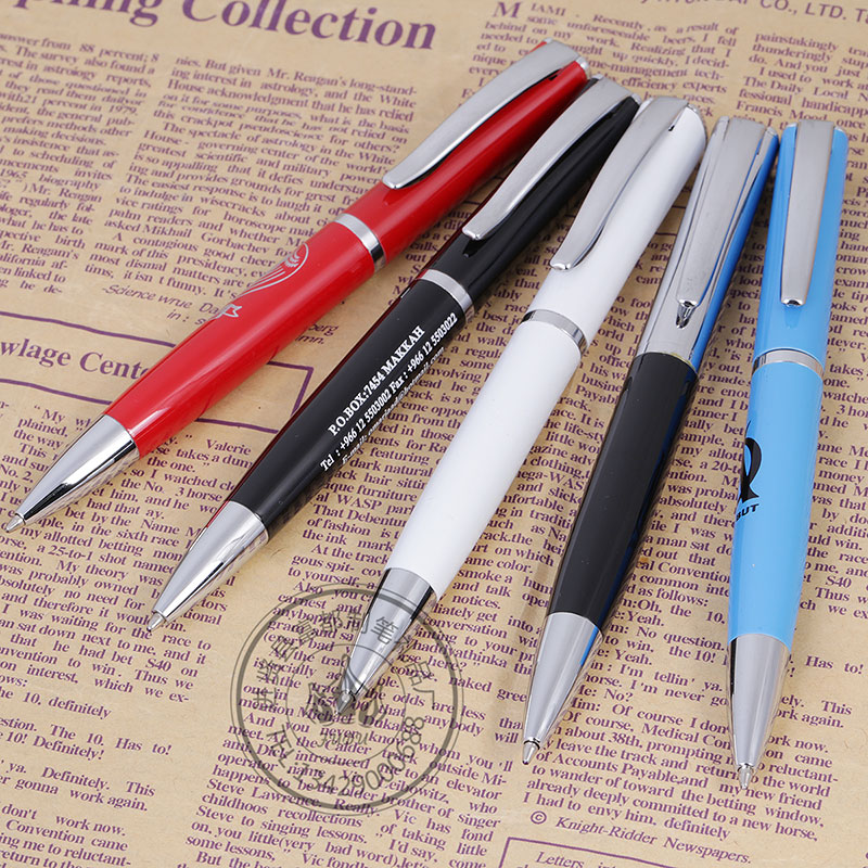 Custom metal pen advertising pen manufacturers direct creative gift ball pen business gift LOGO thumbnail