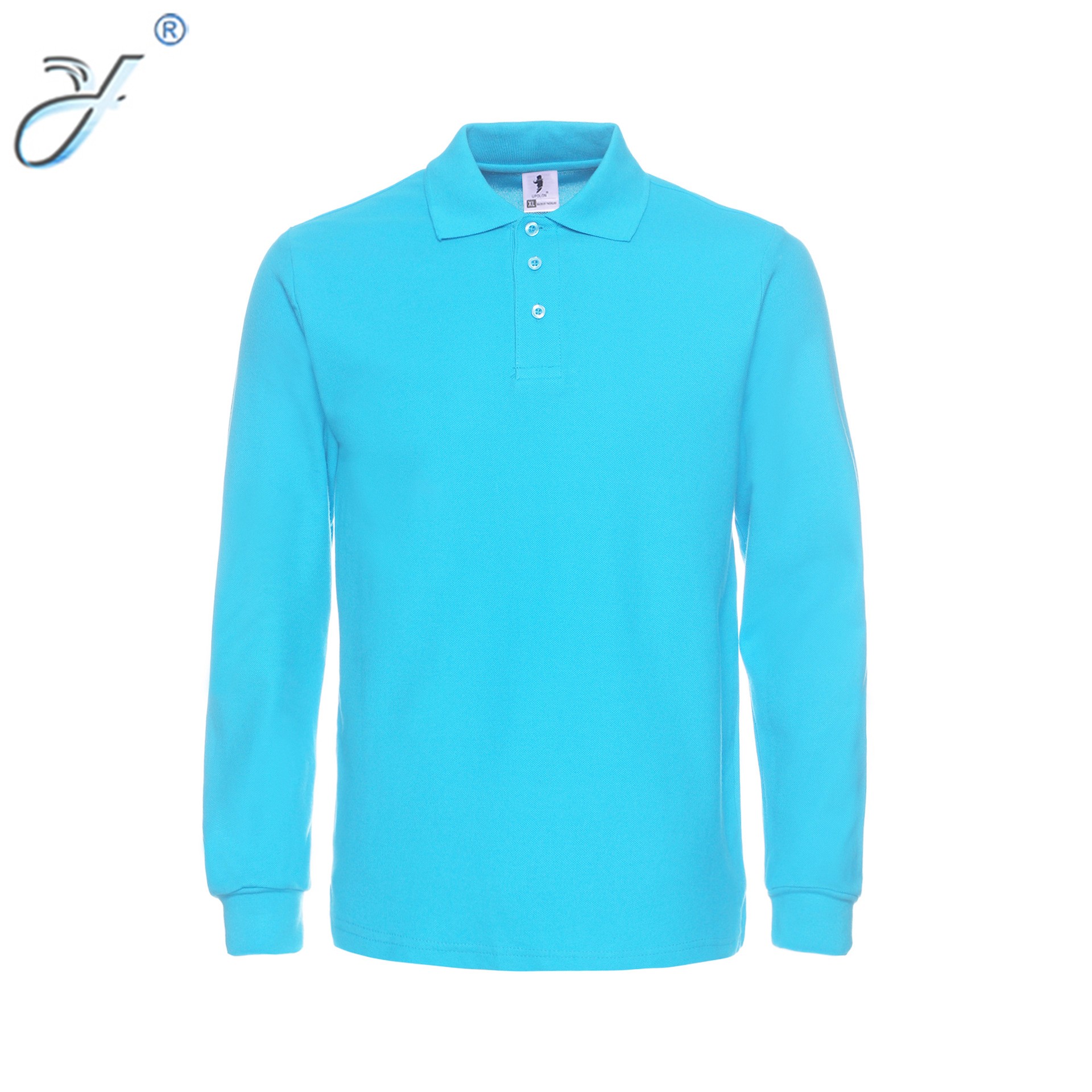Manufacturers wholesale custom color activities to promote leisure golf club long-sleeved Polo shirts