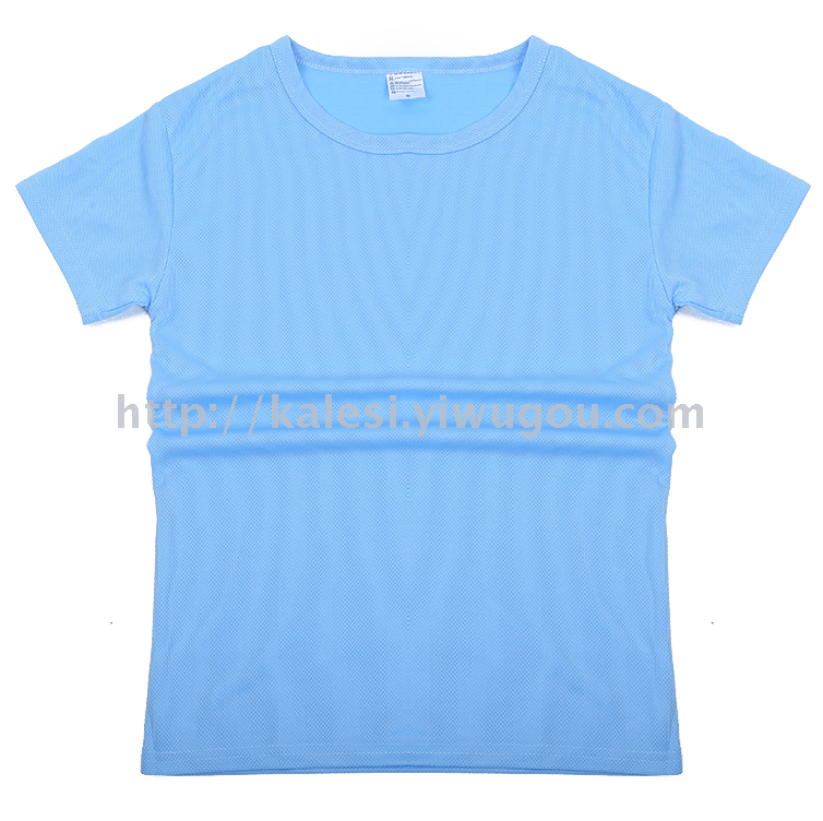 马拉松速干T恤工作服跑步团短袖定做广告衫救生员印字logo产品图