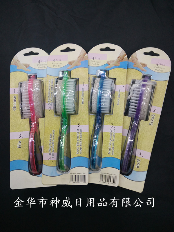 Manufacturers direct 026 four function foot brush thumbnail