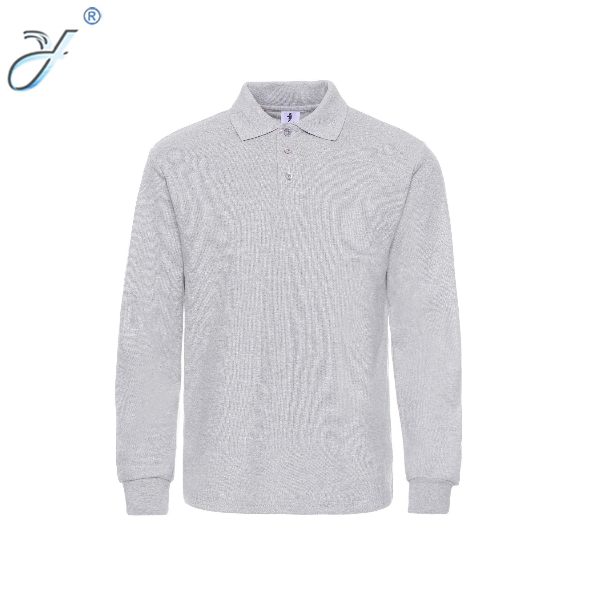 Factory wholesale and customization of colorful promotional activities for casual autumn long-sleeved Polo shirts