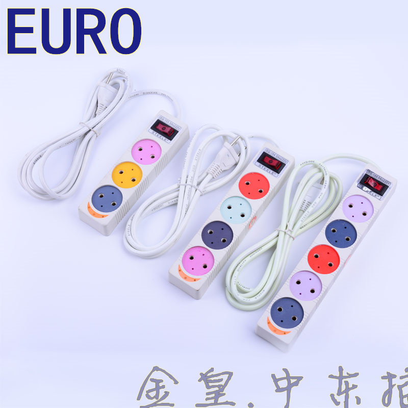 插座插排金皇电器厂EURO中东阿拉伯插排插座插板