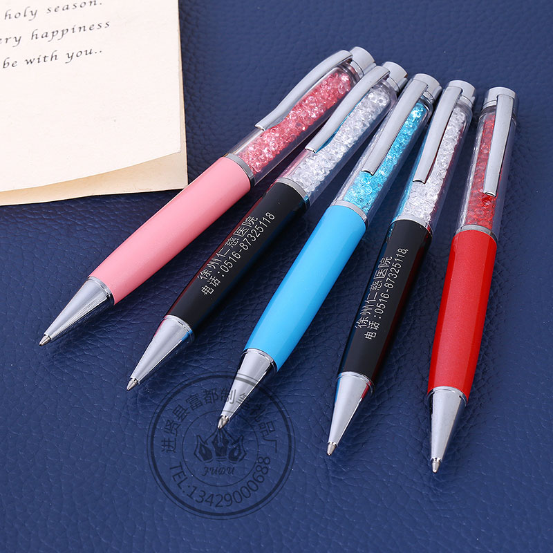 Factory direct sales of metal ballpoint pens, water diamond pens, crystal pens and gift pens, specially designed for gifting