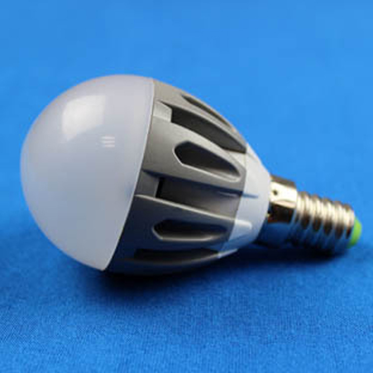 LED bulb E14 G45 3W thermal plastic bulb reflector manufacturer direct sale