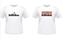 Manufacturers wholesale custom activities to promote leisure sports screen printed logo color-changing T-shirts