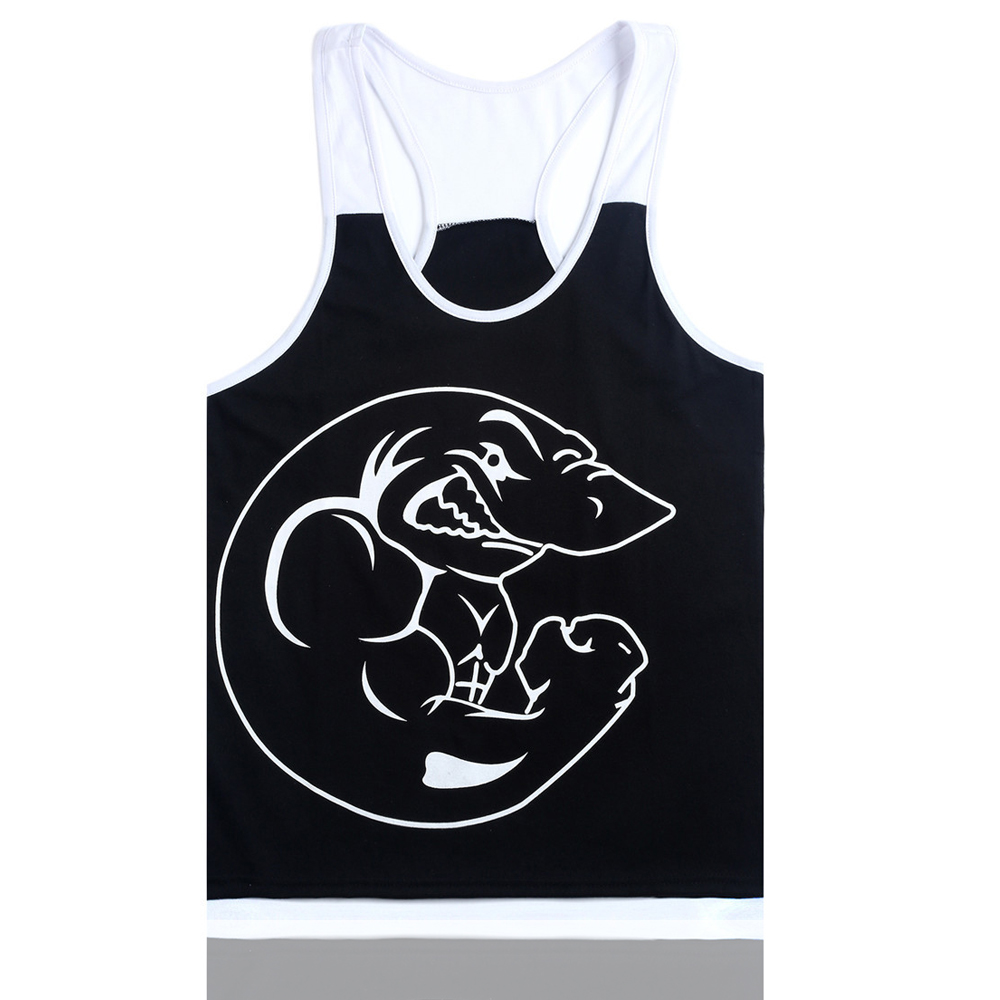 Manufacturer wholesale customization promotion: Leisure sports fitness stretch vests full figure