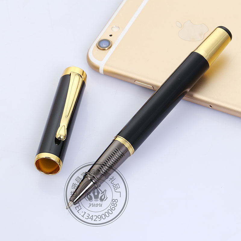 Professional custom metal signature pens, metal neutral signature pens, business gift pens, advertising pens wholesale Specification image