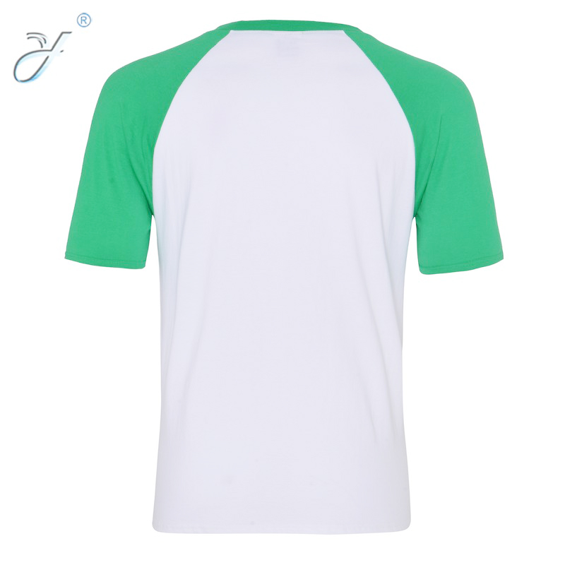 Manufacturer wholesale customization promotion: Casual short-sleeved all-cotton breathable color-blocking T-shirts Application Scenario