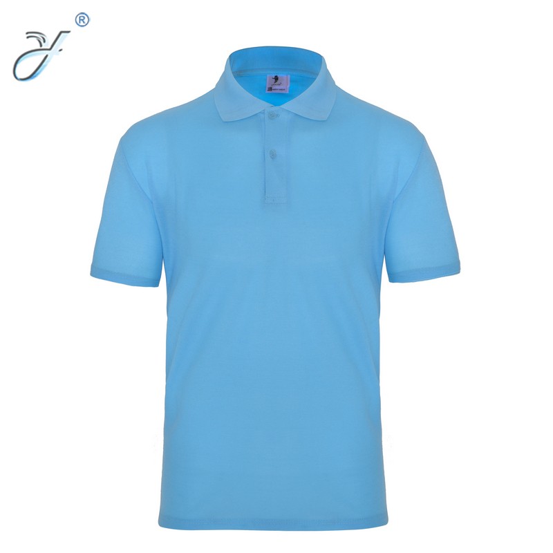 T-shirt manufacturer wholesale customization promotion: Casual short-sleeved all-cotton breathable polo shirts