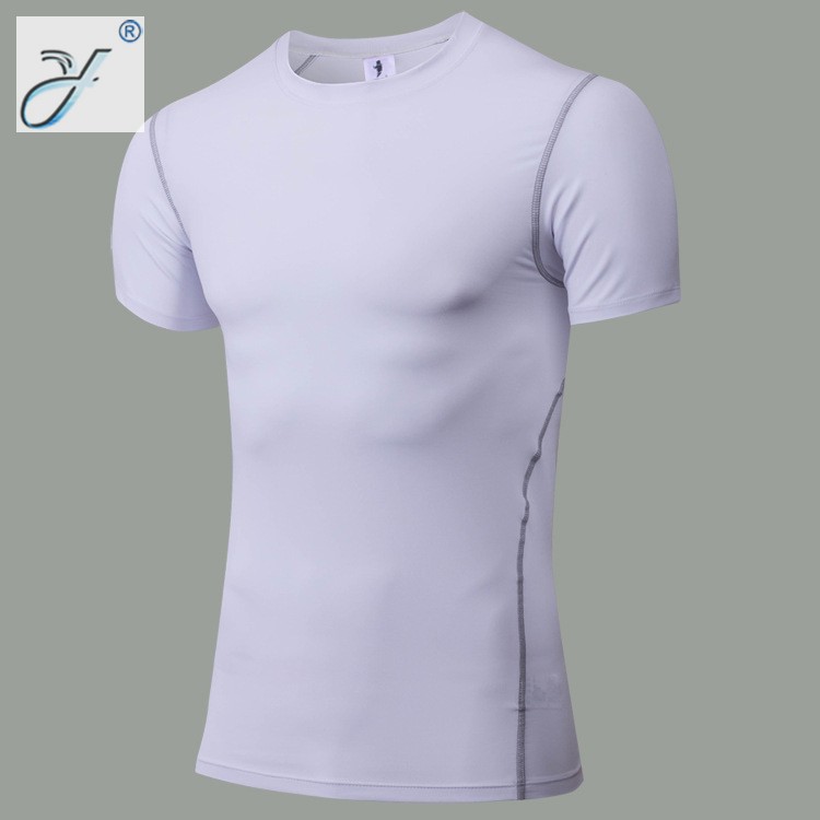 Manufacturers wholesale custom bodybuilding sports cycling quick drying T-shirt