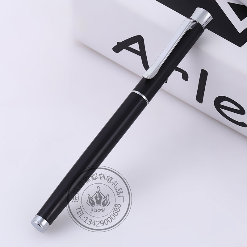 Professional custom metal stainless steel signature pens, metal neutral signature pens, pearl pens and gift pens Specification image
