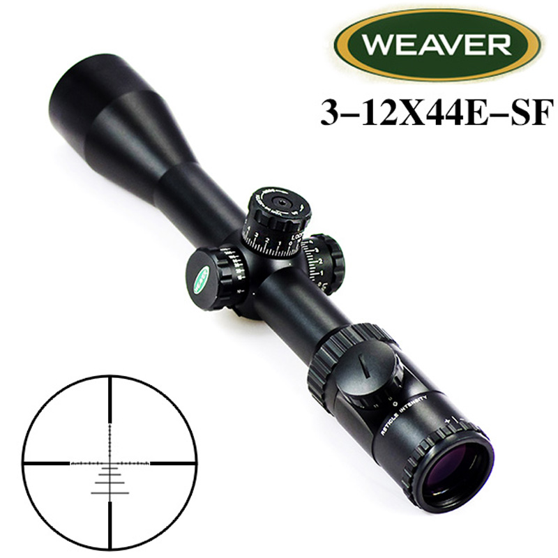 伟佛WEAVER战术分化高抗震瞄准镜高清3-12X44ESF图