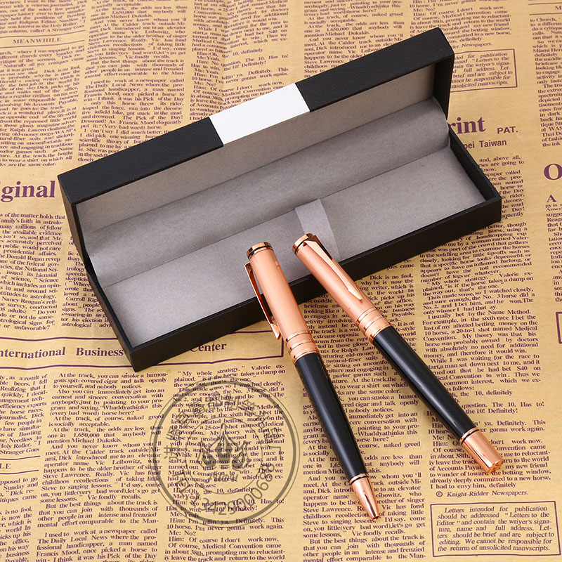 Customized business metal gift pens, office supplies signature pens, water-based signature pens
