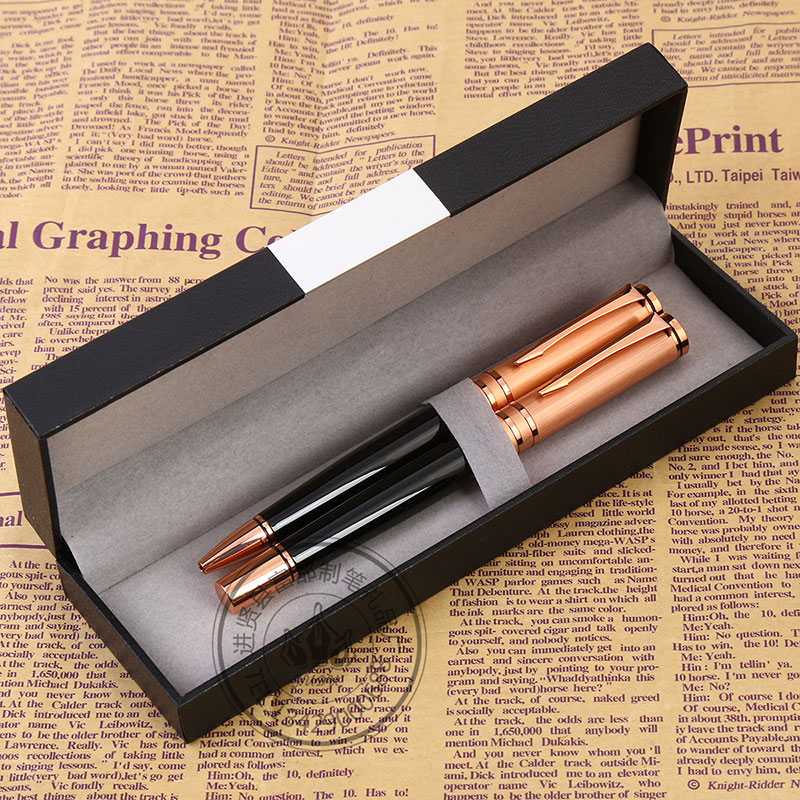 Customized business metal gift pens, office supplies signature pens, water-based signature pens details Picture