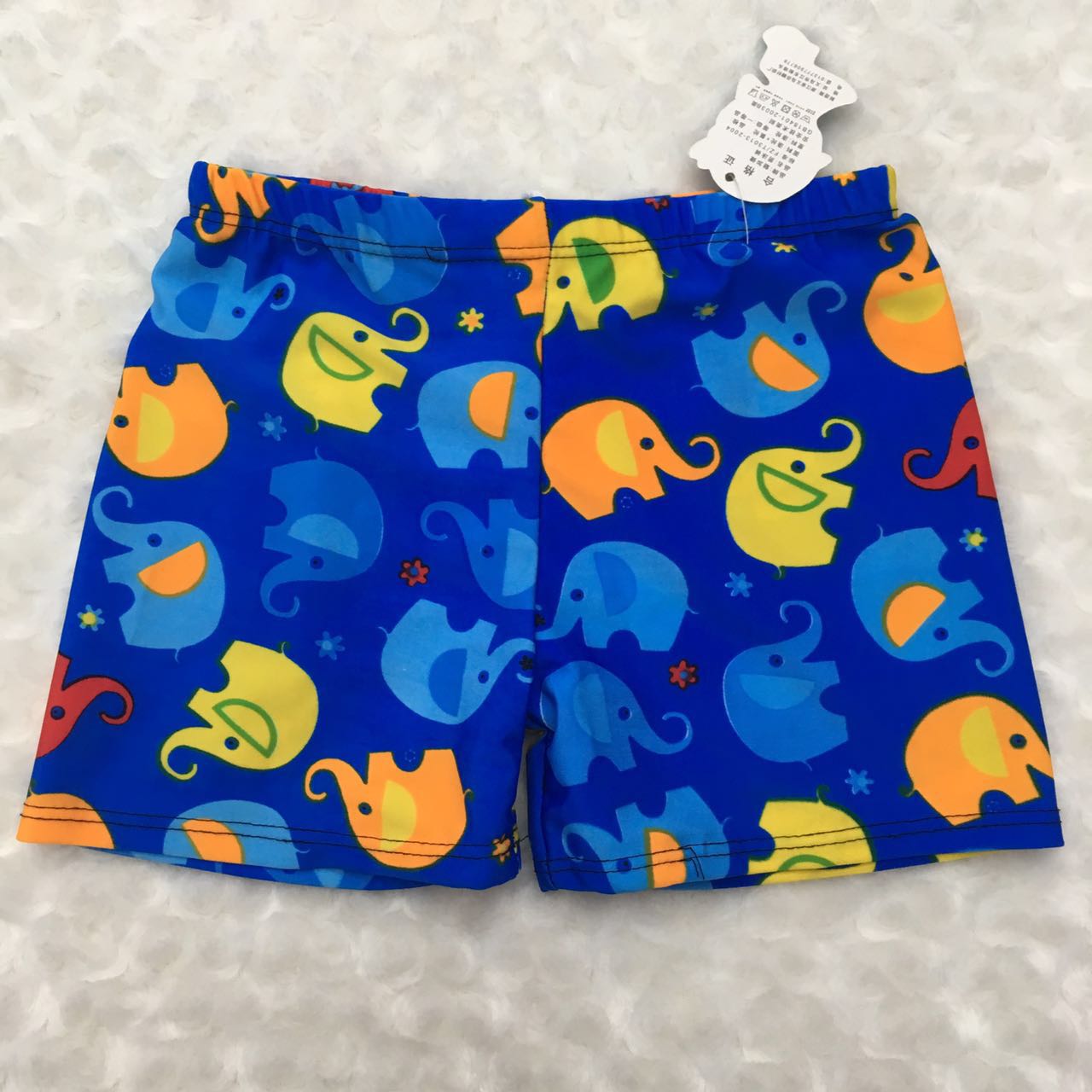 Men's children full color cartoon swimming trunks polyester swimming trunks
