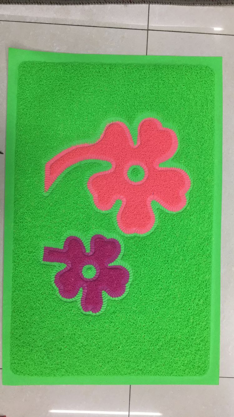 Brushed mat, welcome mat, PVC anti-slip mat, door mat details Picture