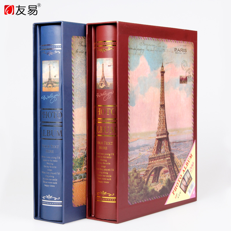 New photo album Efert Tower Insert type 4D large 6 "200 photo album album