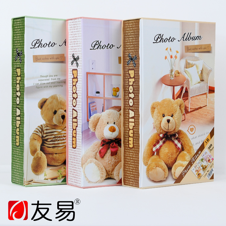 Youyi new Teddy Bear 5 inch album 300 inset 3R box album inset album