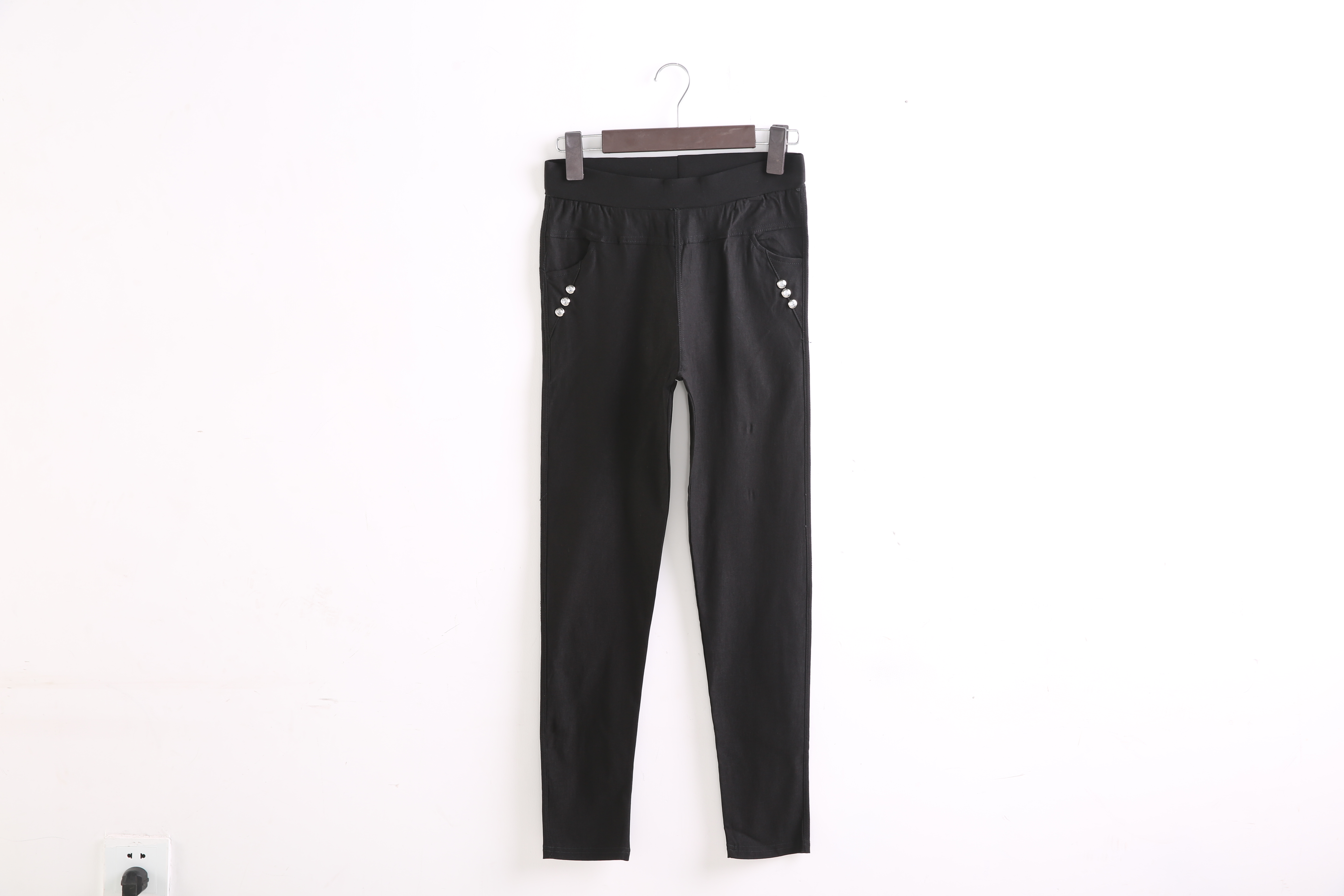Spring and Autumn's new women's pencil pants, Korean candy-colored skinny pants, thin style Specification image