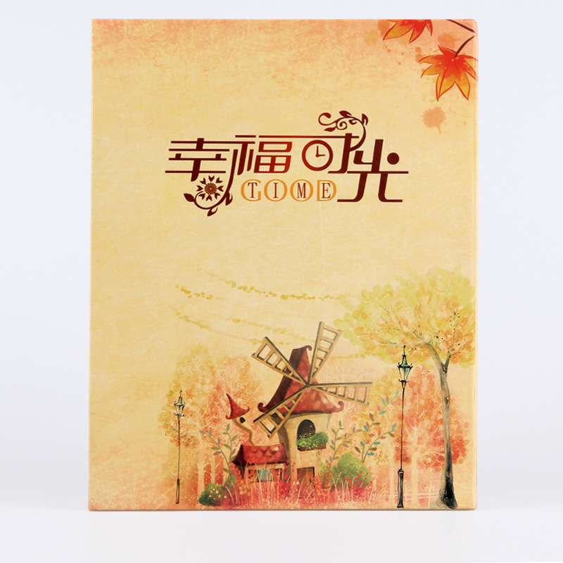 友易相册影集7寸过塑封200张盒装插页式影楼