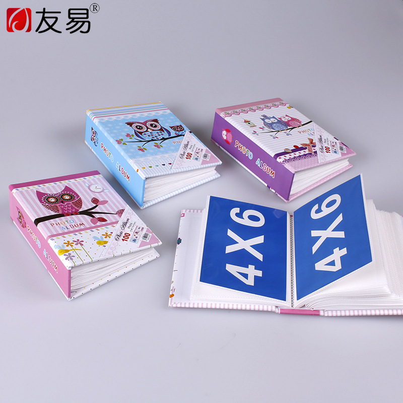 Youyi's new discounted box-free cartoon photo album, 4R100 standard 6-inch simple photo album Application Scenario