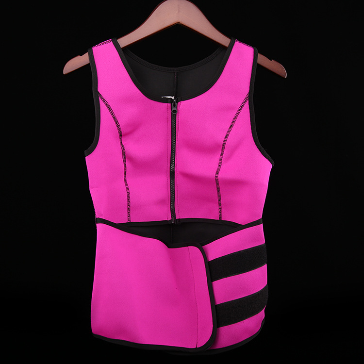 HOTSWEA BODYVEST瑜伽背心塑身束腰背心汗蒸修身细节图